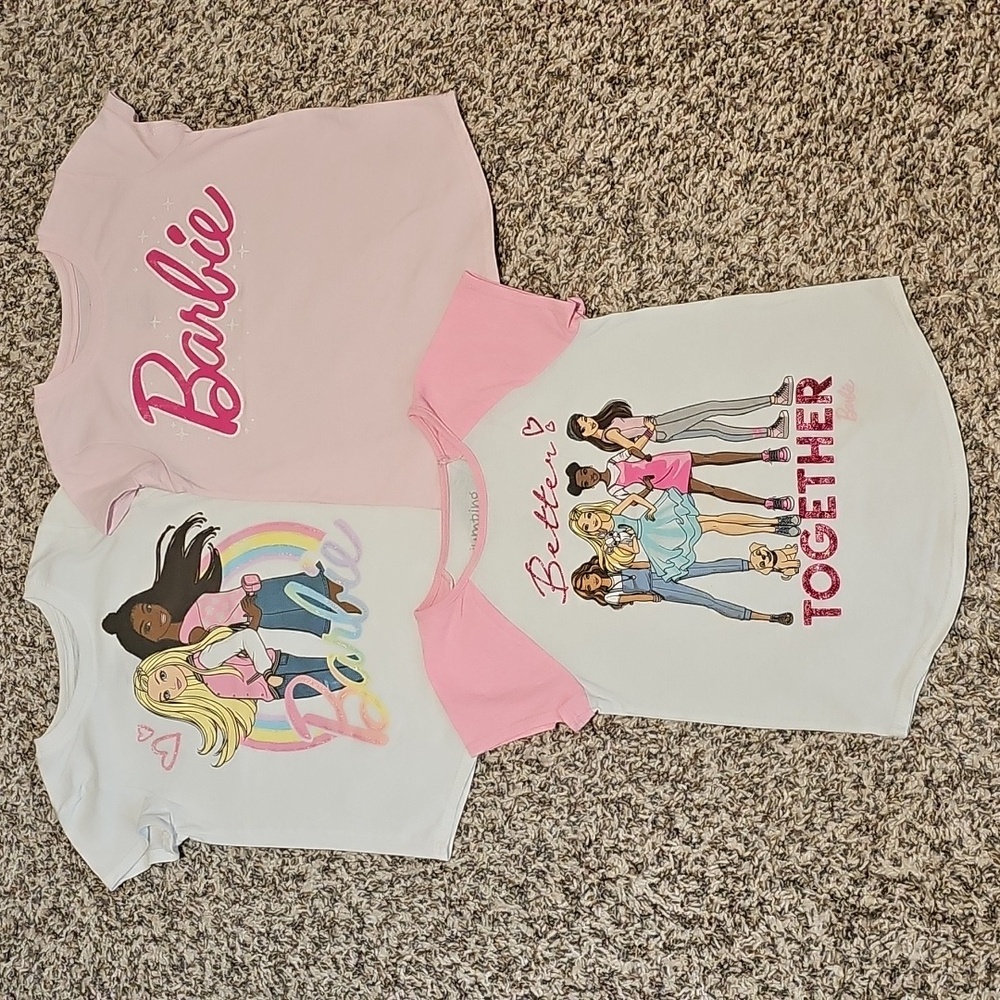 Barbie Bundle Of Tees Girls Size 4